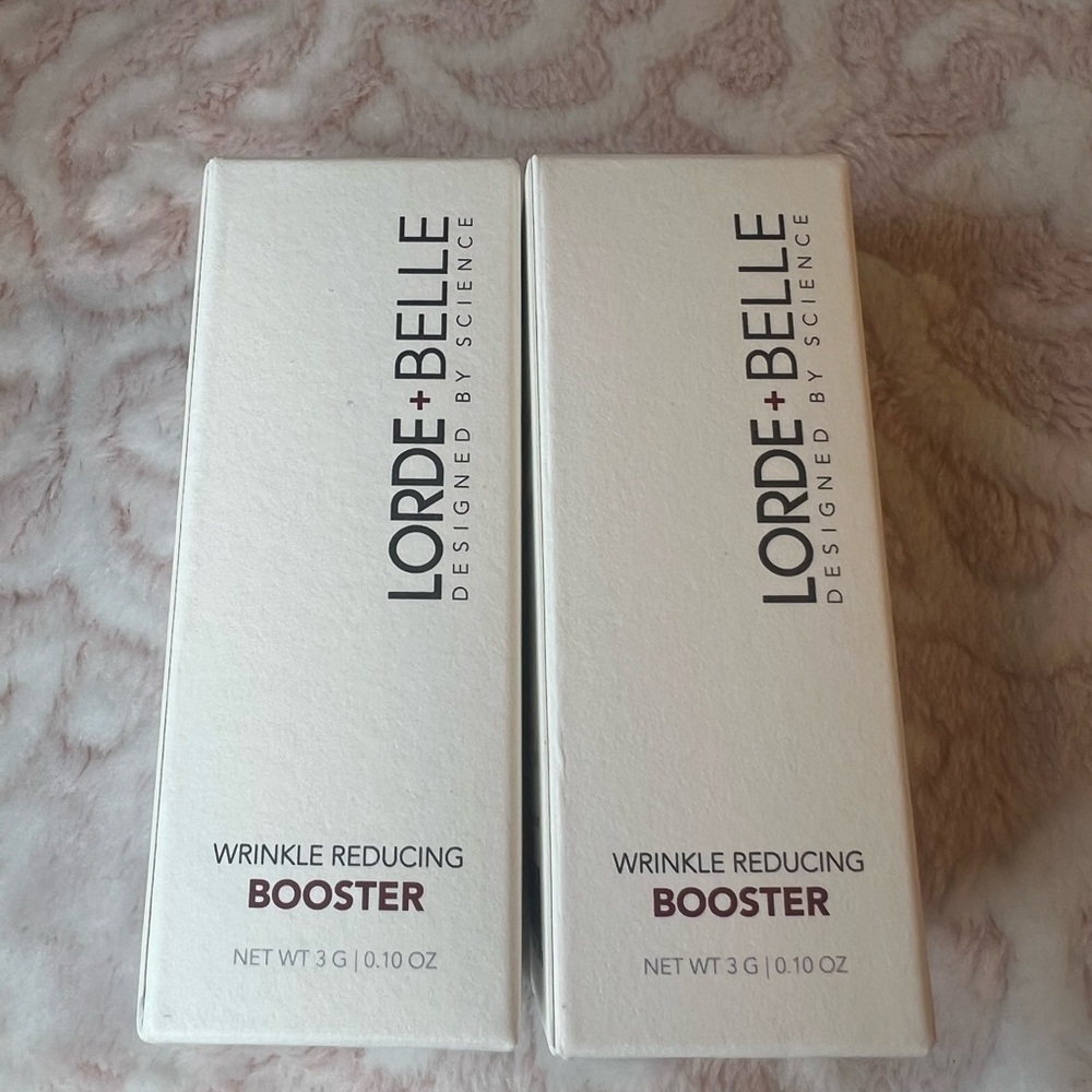 NIB Lorde + Belle Wrinkle Reducing Booster - White